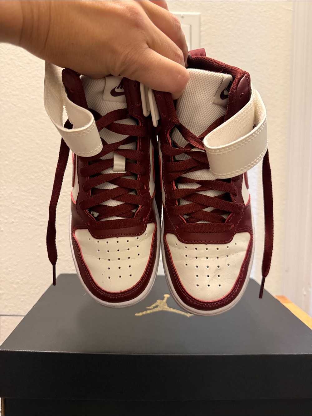Nike Court Borough Mid2 - Big Kids - Picture 4 of 6